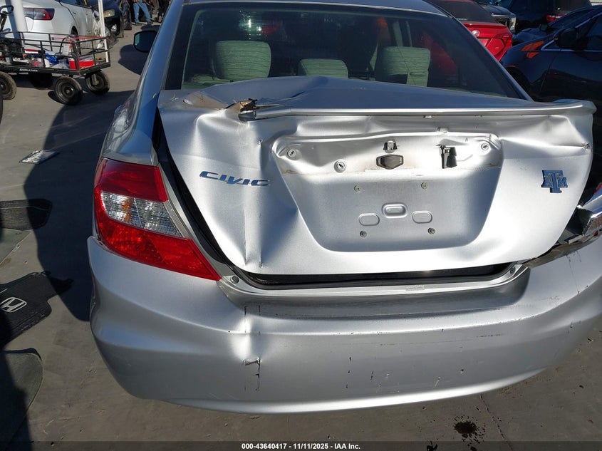 JHMFB2F89CS006237 2012 HONDA CIVIC photo no. 6