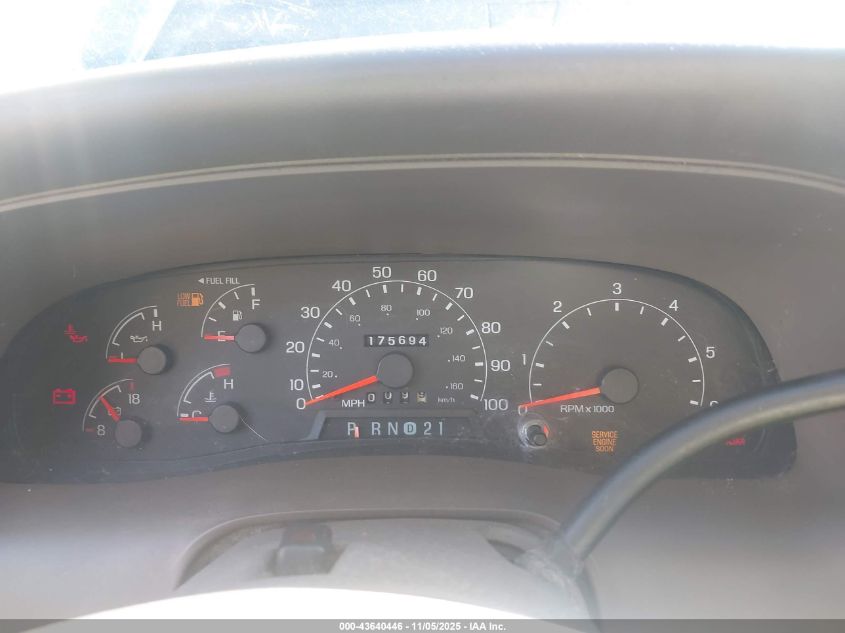 2000 Ford Excursion Limited VIN: 1FMNU43S5YEC33347 Lot: 43640446