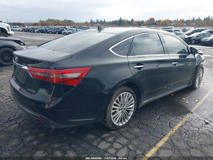 2018 TOYOTA AVALON LIMITED - 4T1BK1EB0JU286683