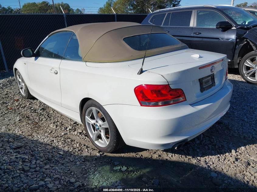 WBAUL7C52CVM82936 2012 BMW 1ER photo no. 3