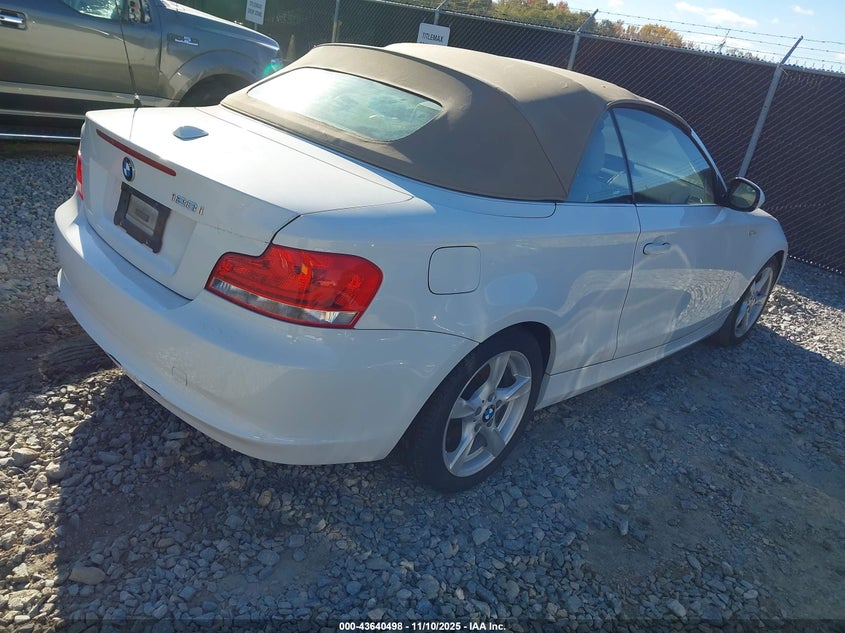 WBAUL7C52CVM82936 2012 BMW 1ER photo no. 4