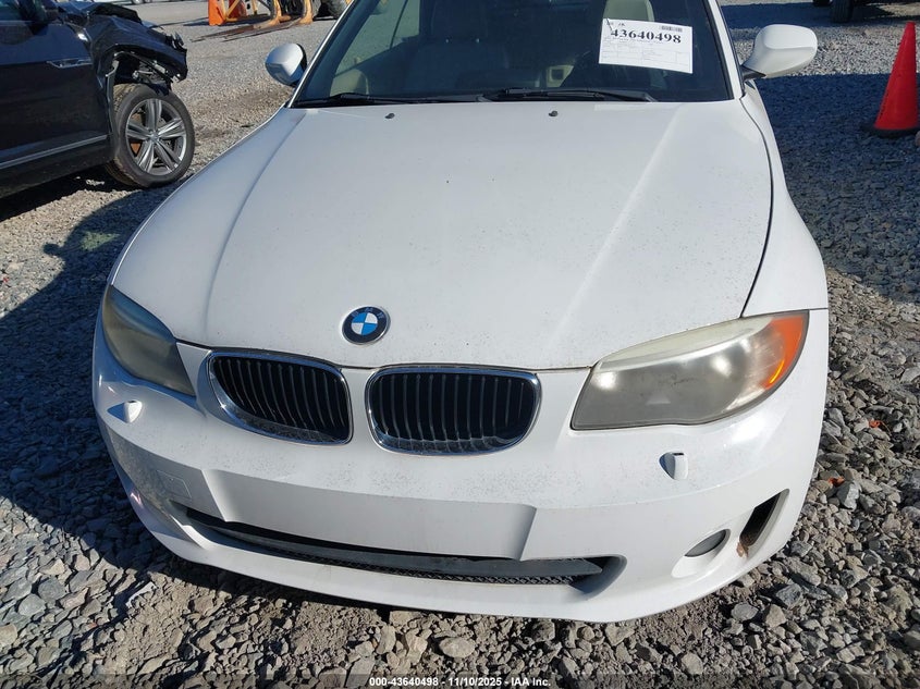 WBAUL7C52CVM82936 2012 BMW 1ER photo no. 6