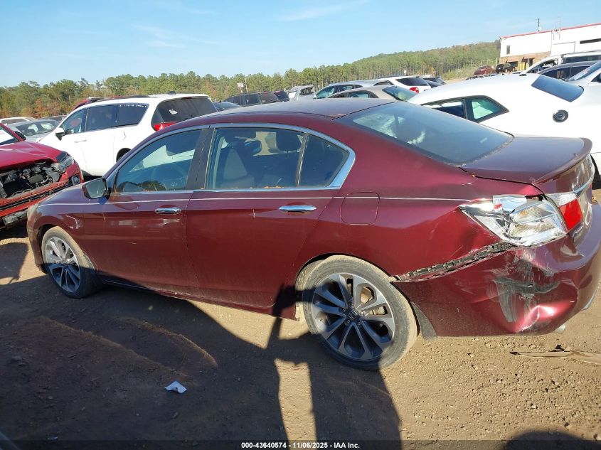 2014 Honda Accord Sport VIN: 1HGCR2F54EA309166 Lot: 43640574