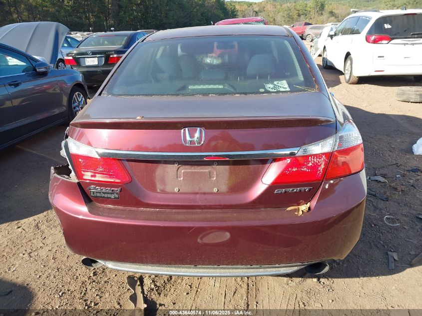 2014 Honda Accord Sport VIN: 1HGCR2F54EA309166 Lot: 43640574