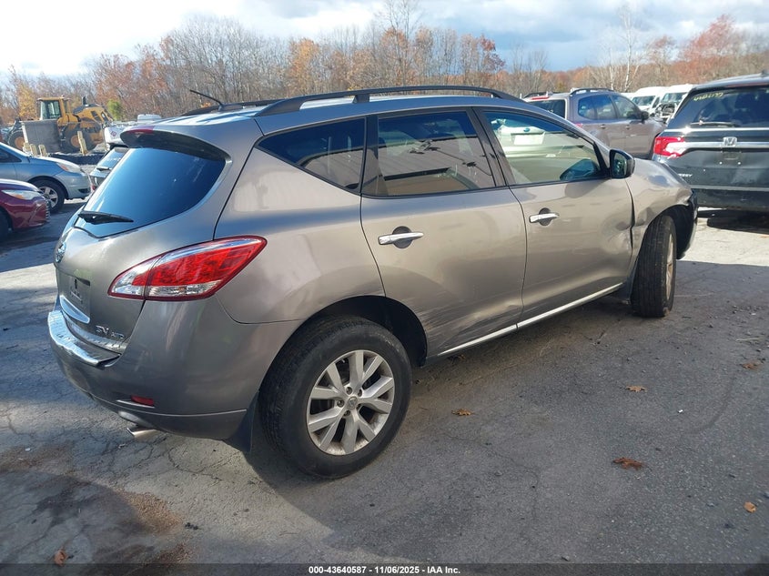 2011 Nissan Murano Sv VIN: JN8AZ1MW1BW181774 Lot: 43640587