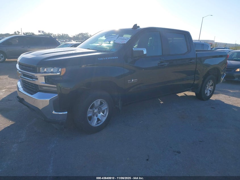 2019 CHEVROLET SILVERADO 1500 LT 3GCPWCED2KG144982