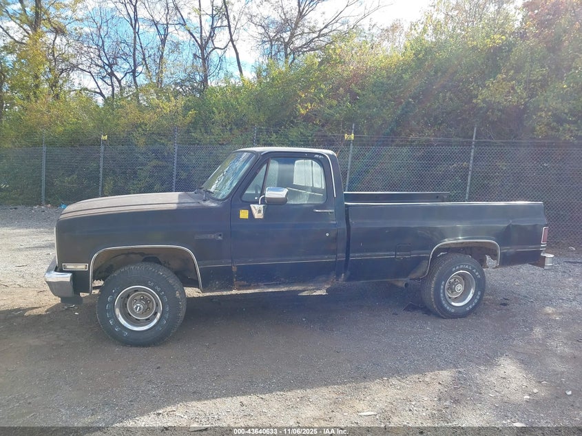 1986 GMC K1500 VIN: 2GTEK14H7G1504176 Lot: 43640633