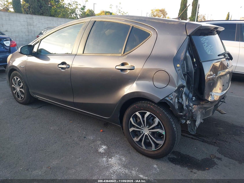 2013 Toyota Prius C Three VIN: JTDKDTB33D1048792 Lot: 43640641