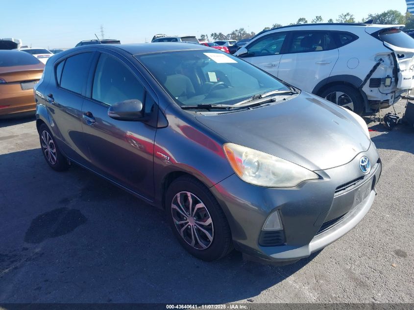 TOYOTA PRIUS C THREE