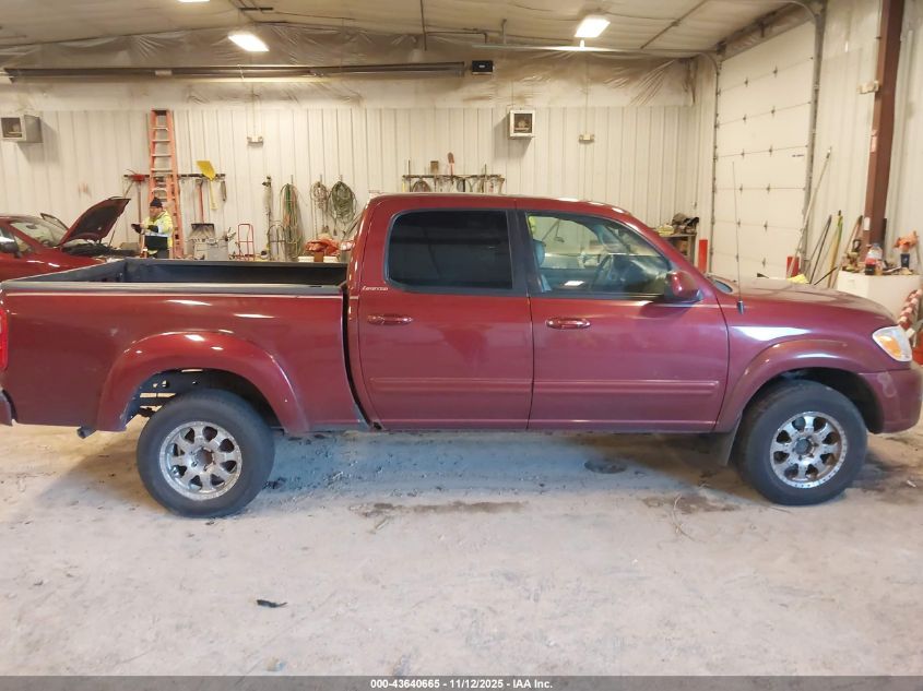 2006 Toyota Tundra Limited V8 VIN: 5TBDT48176S535449 Lot: 43640665