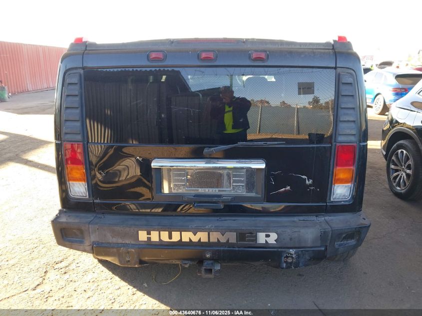 2003 Hummer H2 VIN: 5GRGN23U73H116214 Lot: 43640676