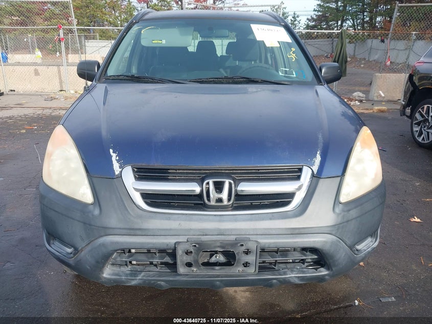 2004 Honda Cr-V Lx VIN: SHSRD78414U216709 Lot: 43640725