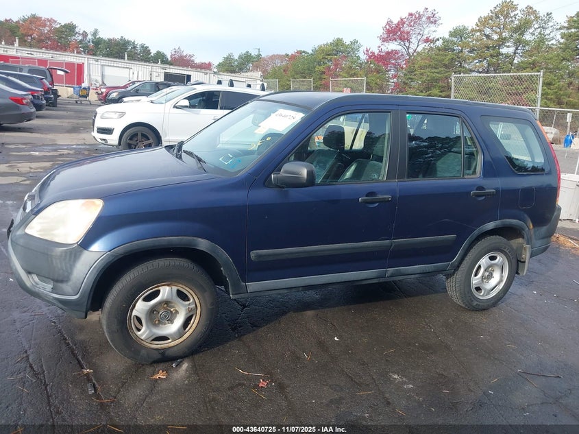 2004 Honda Cr-V Lx VIN: SHSRD78414U216709 Lot: 43640725
