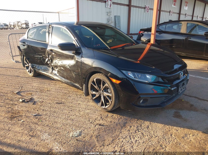 2019 HONDA CIVIC SPORT - 19XFC2F84KE031515