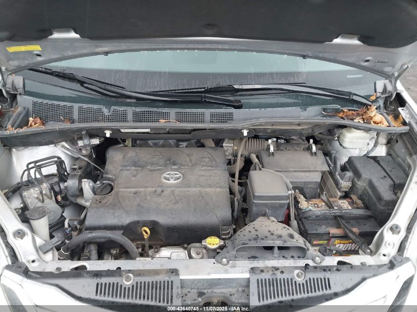 2011 Toyota Sienna Limited V6 VIN: 5TDYK3DC1BS021300 Lot: 43640745