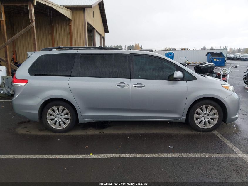 2011 Toyota Sienna Limited V6 VIN: 5TDYK3DC1BS021300 Lot: 43640745