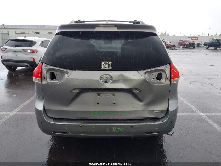 2011 Toyota Sienna Limited V6 VIN: 5TDYK3DC1BS021300 Lot: 43640745