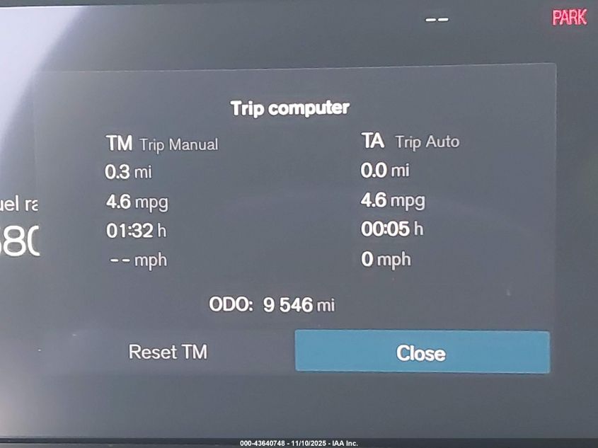 2025 Volvo Xc60 B5 Core VIN: YV4M12RJ0S1216625 Lot: 43640748