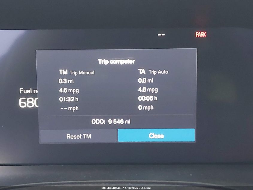 2025 Volvo Xc60 B5 Core VIN: YV4M12RJ0S1216625 Lot: 43640748