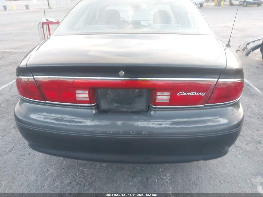 2003 Buick Century Custom VIN: 2G4WS52J331277348 Lot: 43640761