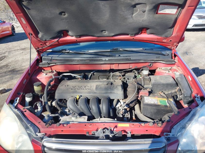 2003 Toyota Corolla S VIN: 2T1BR32E73C062708 Lot: 43640794