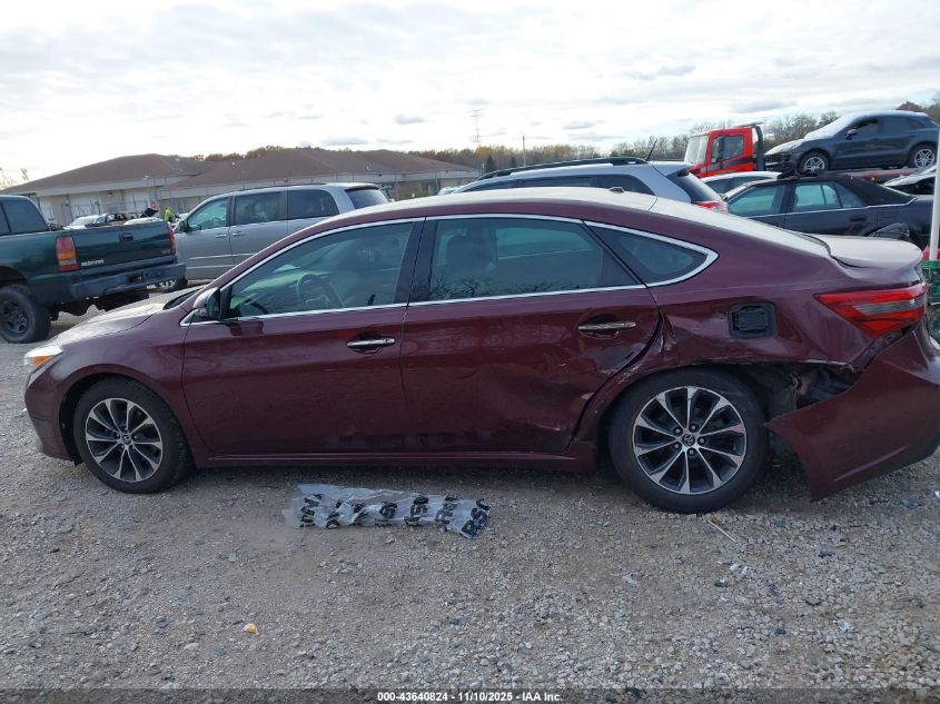 2016 Toyota Avalon Xle VIN: 4T1BK1EBXGU206427 Lot: 43640824