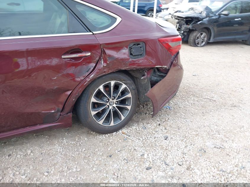 2016 Toyota Avalon Xle VIN: 4T1BK1EBXGU206427 Lot: 43640824