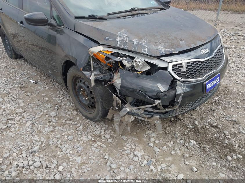 2015 Kia Forte Lx VIN: KNAFK4A69F5400128 Lot: 43640825