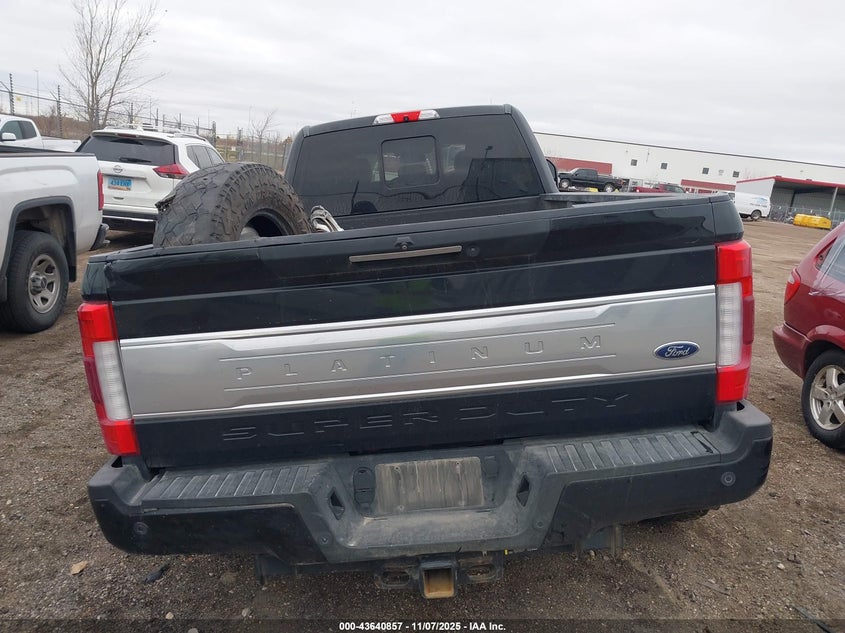 2018 Ford F-350 Platinum VIN: 1FT8W3DT5JEB29167 Lot: 43640857