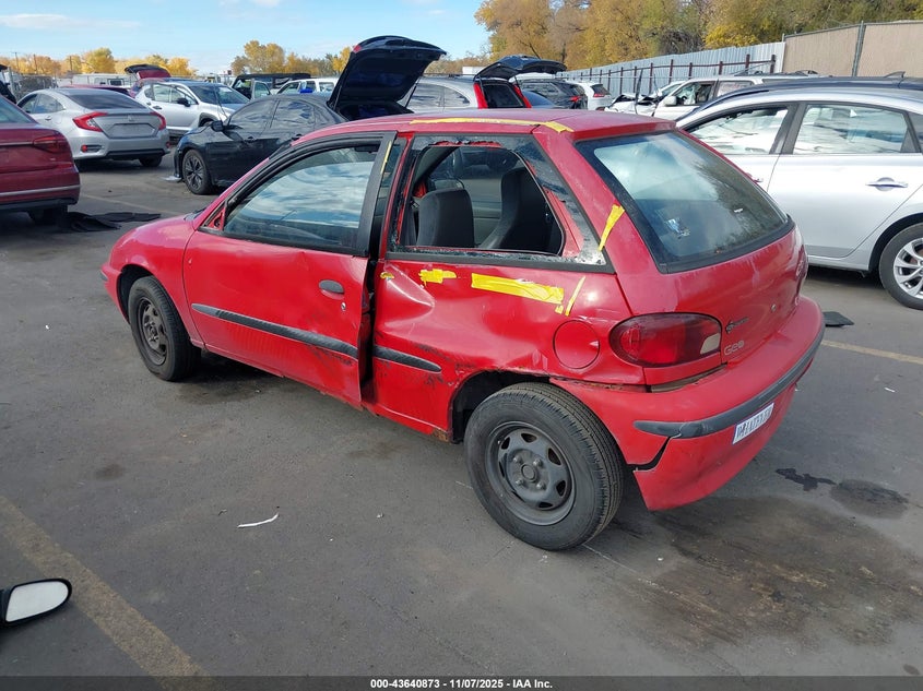 2C1MR2294V6718502 1997 GEO METRO photo no. 3