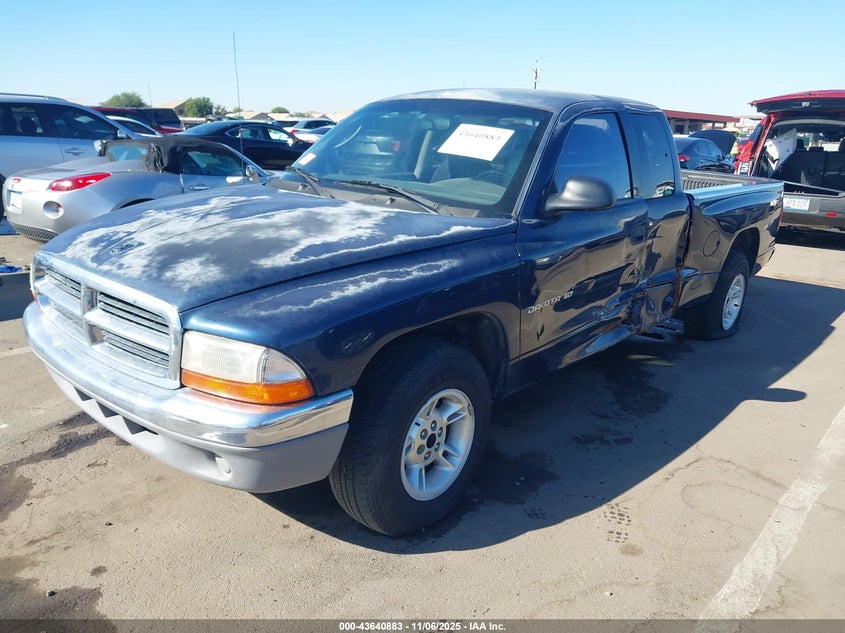 1B7GL22N31S195804 2001 DODGE DAKOTA photo no. 2