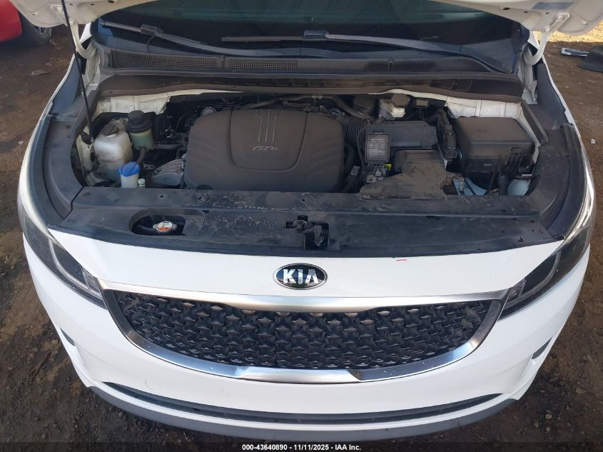 2017 Kia Sedona L VIN: KNDMA5C16H6256300 Lot: 43640890
