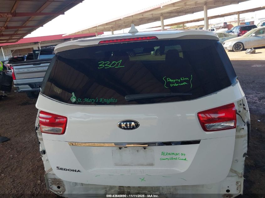 2017 Kia Sedona L VIN: KNDMA5C16H6256300 Lot: 43640890