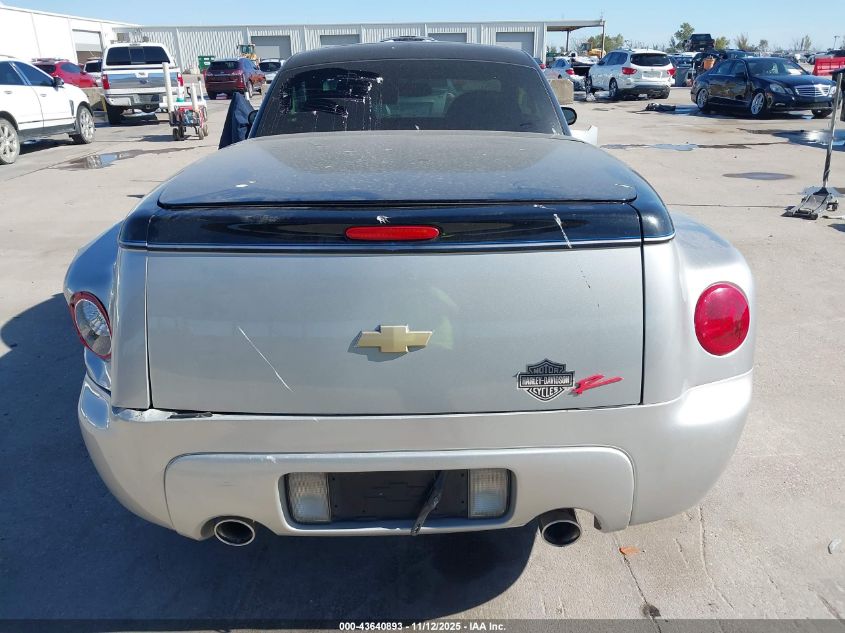 2006 Chevrolet Ssr VIN: 1GCES14H16B122885 Lot: 43640893