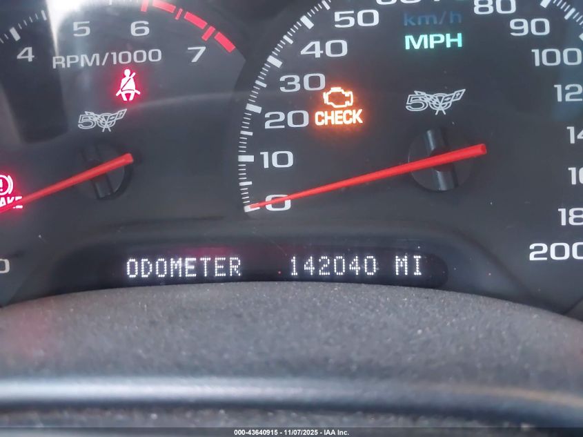 2003 Chevrolet Corvette VIN: 1G1YY22G335124409 Lot: 43640915