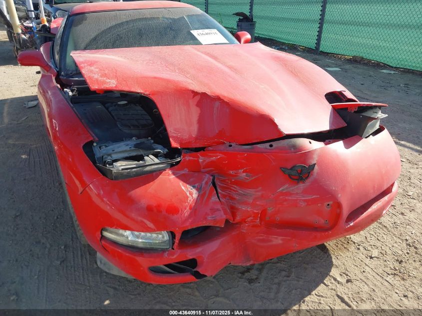 2003 Chevrolet Corvette VIN: 1G1YY22G335124409 Lot: 43640915