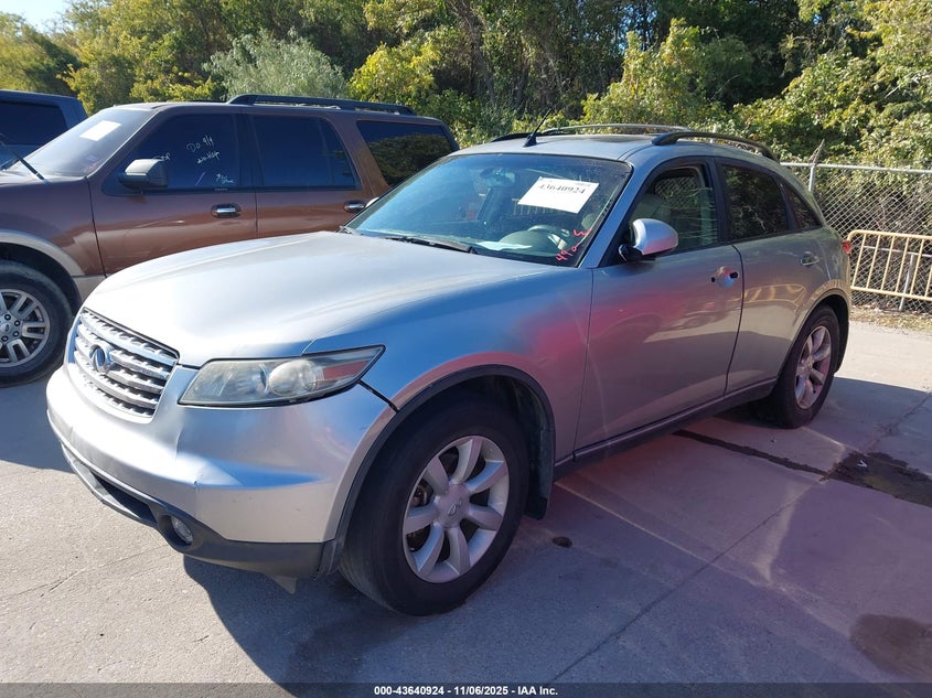 JNRAS08U24X105853 2004 INFINITI FX photo no. 2
