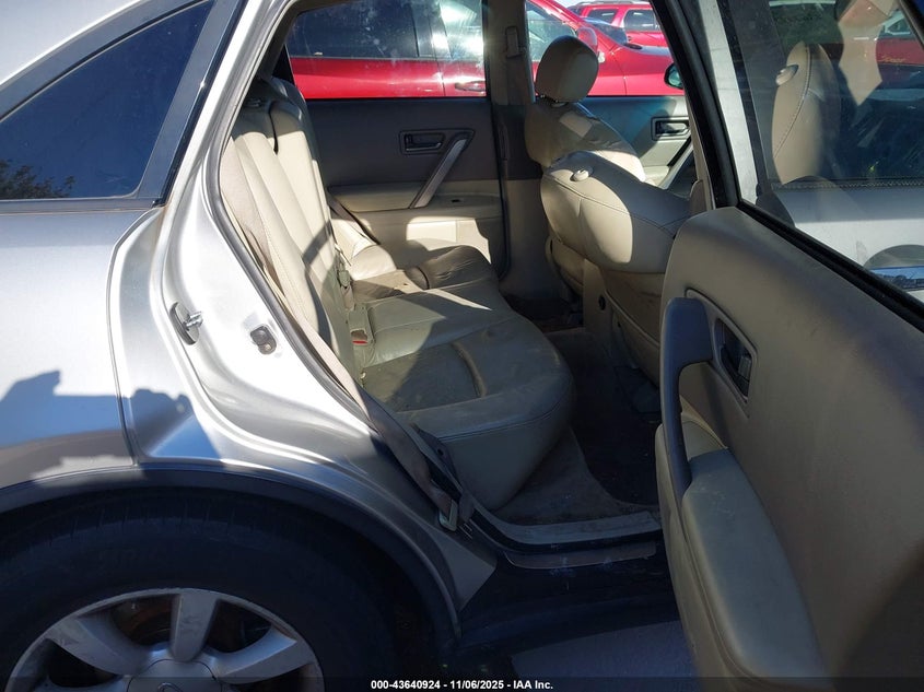 2004 Infiniti Fx35 VIN: JNRAS08U24X105853 Lot: 43640924