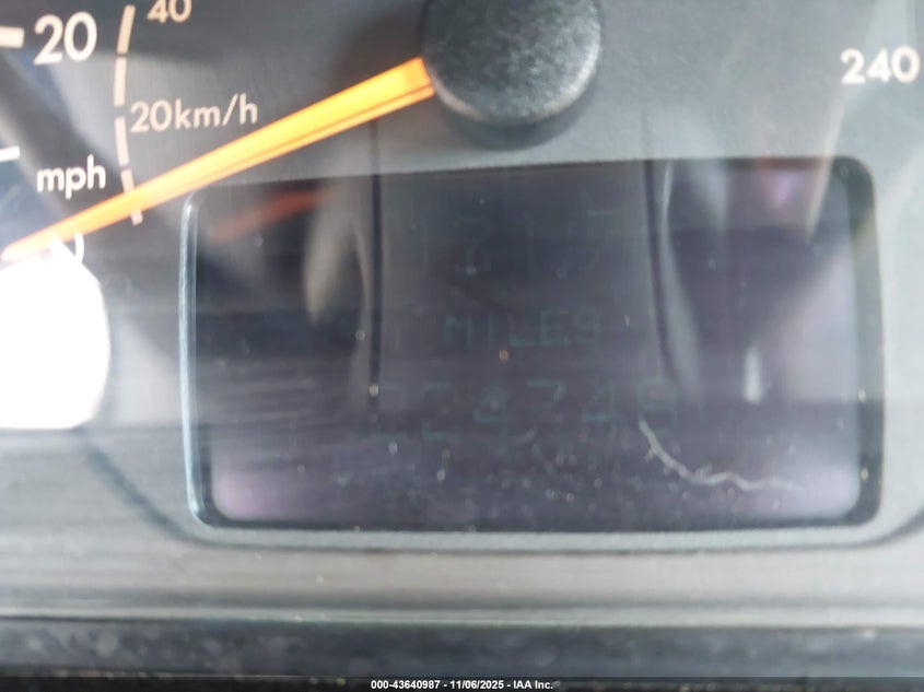 2001 Mercedes-Benz Clk 320 VIN: WDBLK65G51T072701 Lot: 43640987