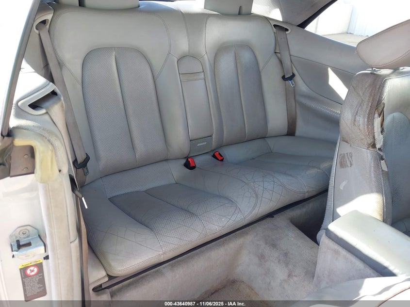 2001 Mercedes-Benz Clk 320 VIN: WDBLK65G51T072701 Lot: 43640987