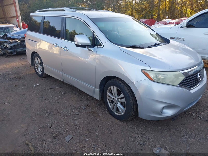 2013 Nissan Quest Sl VIN: JN8AE2KP6D9060527 Lot: 43640997