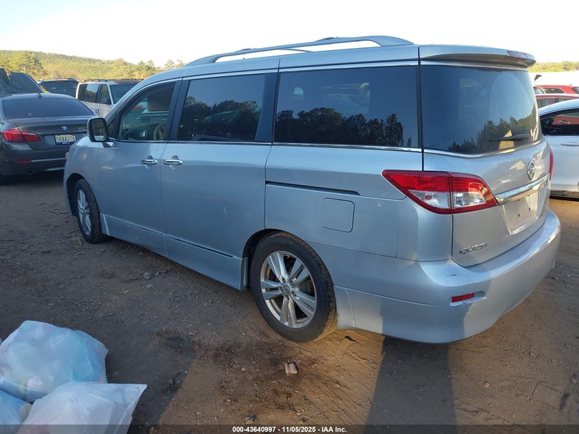 2013 Nissan Quest Sl VIN: JN8AE2KP6D9060527 Lot: 43640997
