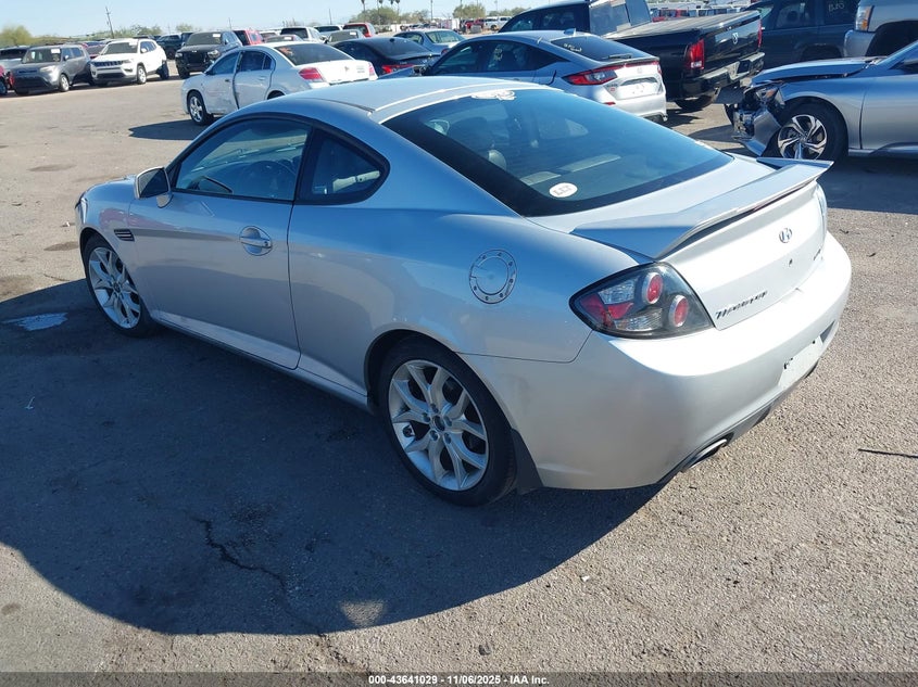 KMHHN66F37U249409 2007 HYUNDAI TIBURON photo no. 3