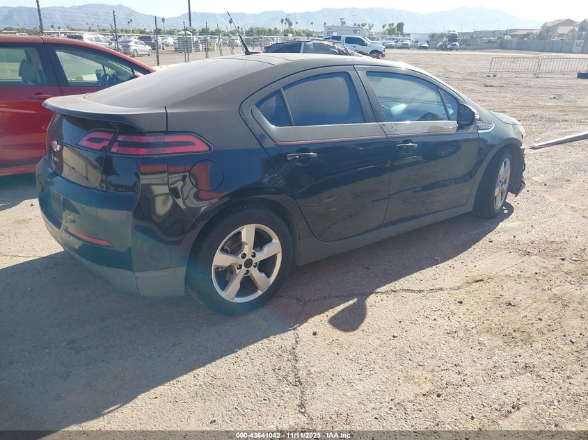 Vin: 1g1rf6e47du106375, lot: 44136180, chevrolet volt 20134