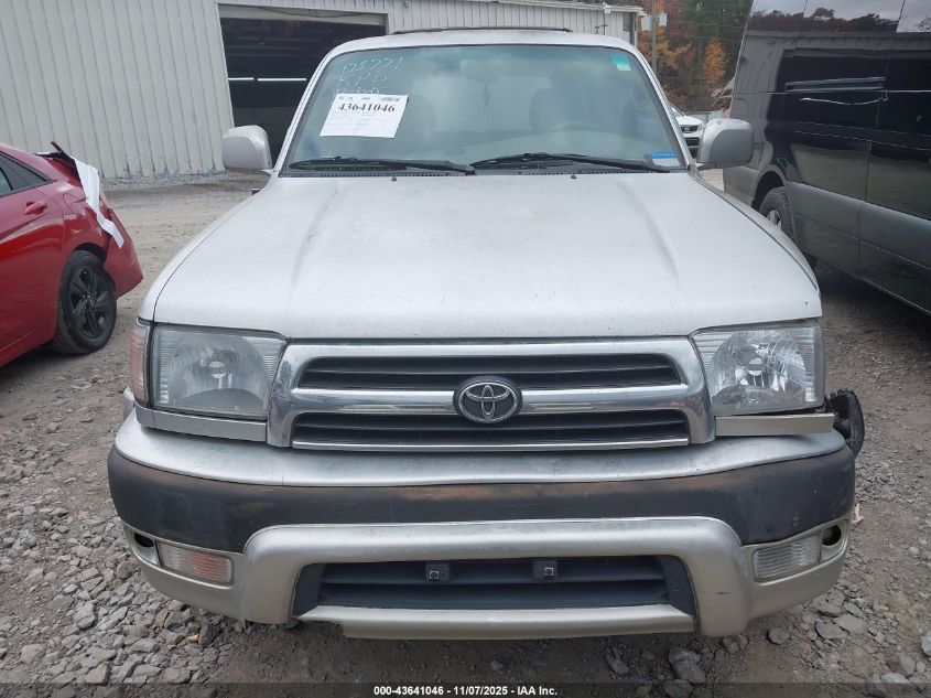2000 Toyota 4Runner Limited V6 VIN: JT3GN87R2Y0178771 Lot: 43641046