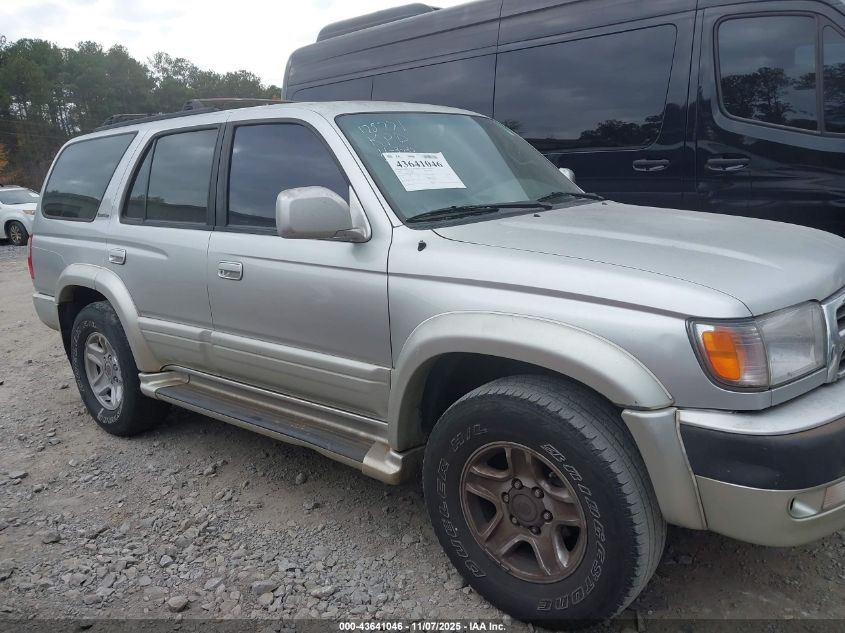 2000 Toyota 4Runner Limited V6 VIN: JT3GN87R2Y0178771 Lot: 43641046