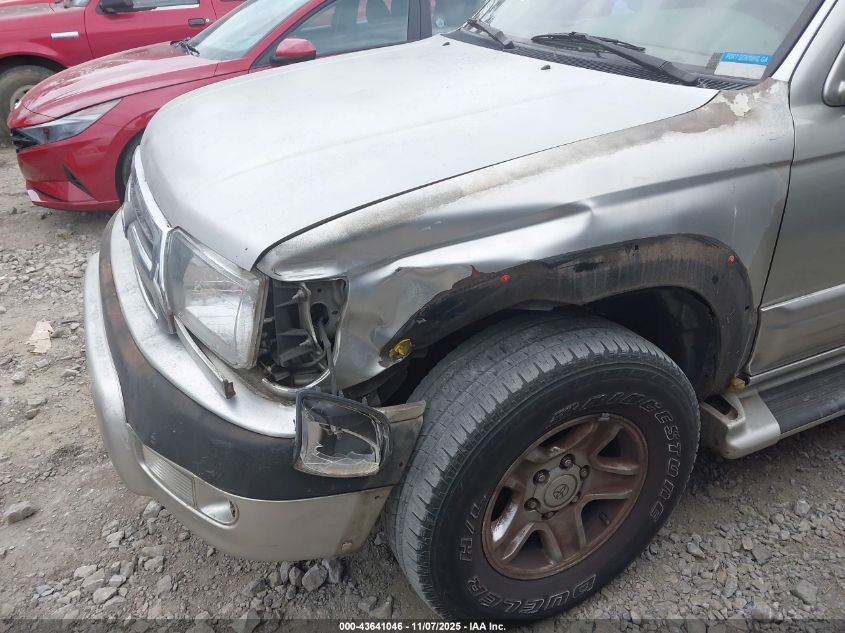 2000 Toyota 4Runner Limited V6 VIN: JT3GN87R2Y0178771 Lot: 43641046