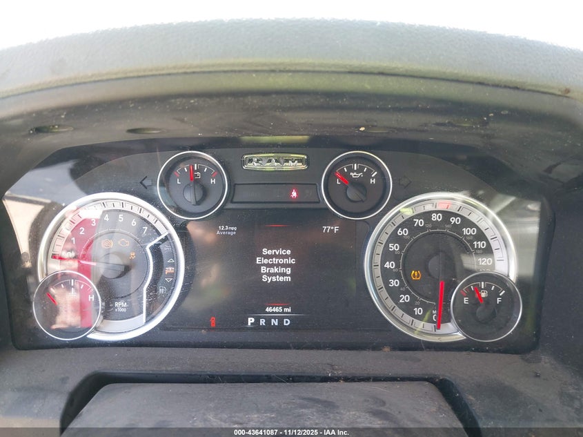 2015 RAM 1500 LONE STAR 1C6RR6LT7FS676407