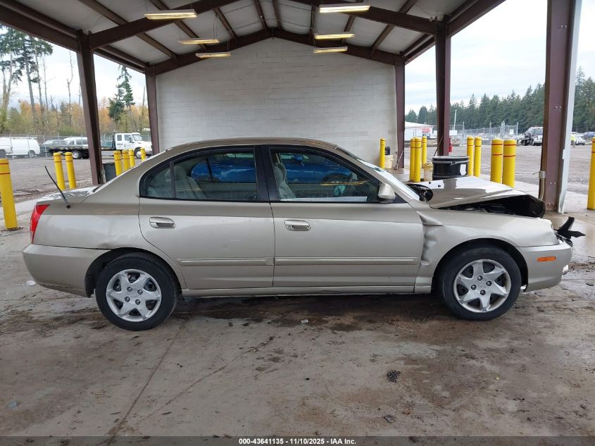 2005 Hyundai Elantra Gls/Gt VIN: 0KMHDN46D25U10991 Lot: 43641135