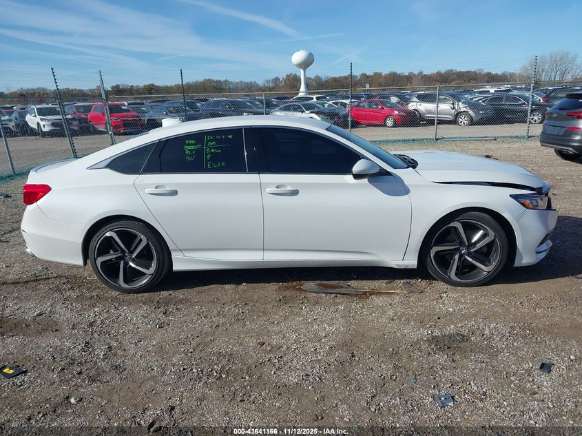 2018 HONDA ACCORD SPORT 1HGCV1F31JA022222